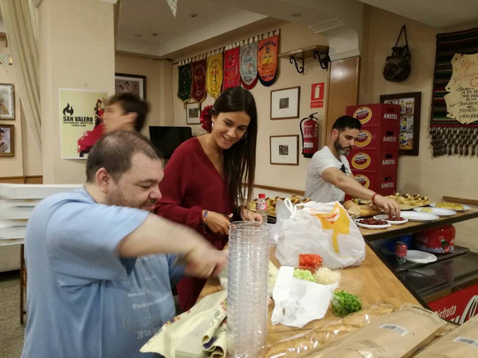 FIESTA QUINTO Y TAPA ANDALUZ 2018 (18) Falla San Valero